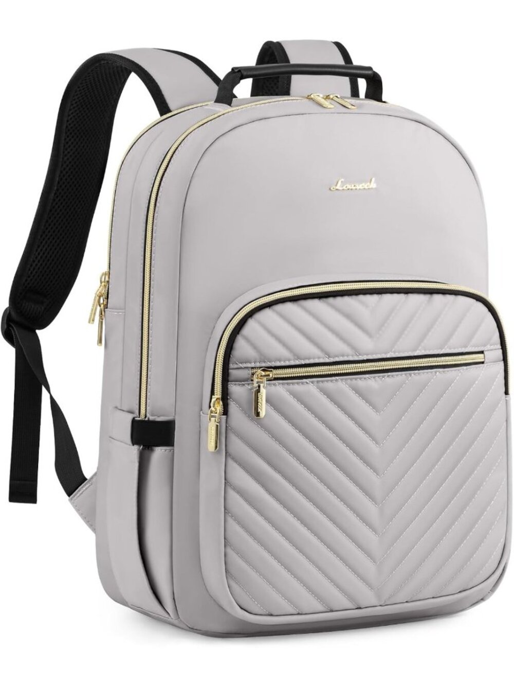 Stylish Laptop Backpack Purse for Women | Quilted Travel Bag with USB Port